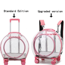 Pet Trolley Case Dog Backpack Carry Cart Outdoor Breathable Backpack for Pet Dog Bag Outdoor Travel Pets Carrie